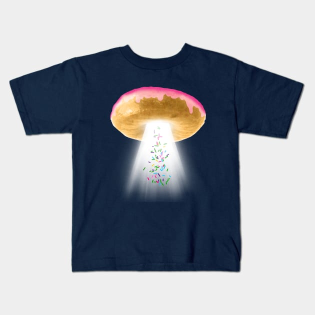 unidentified frying object Kids T-Shirt by jerbing